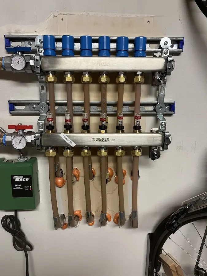 Plumber performing Leak Detection at a residential property in Park Layne